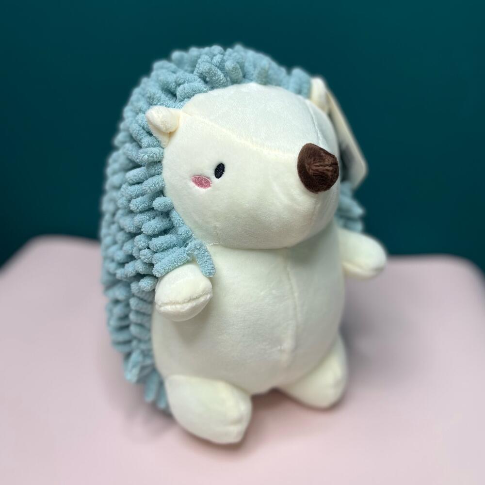 Peluche Erizo Celeste Kawaii