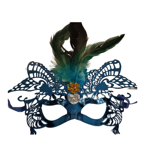 Antifaz Plumas