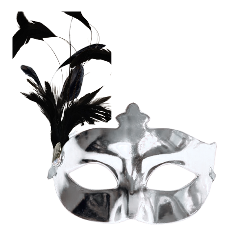 Antifaz Plumas