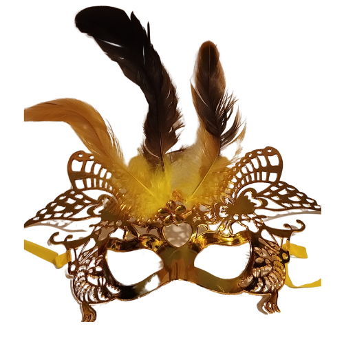 Antifaz Plumas