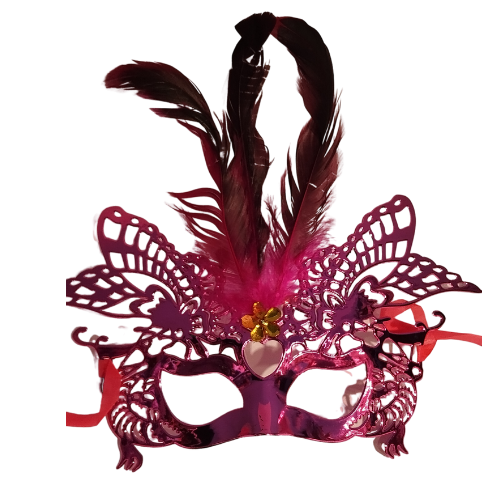 Antifaz Plumas