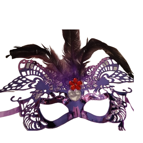 Antifaz Plumas