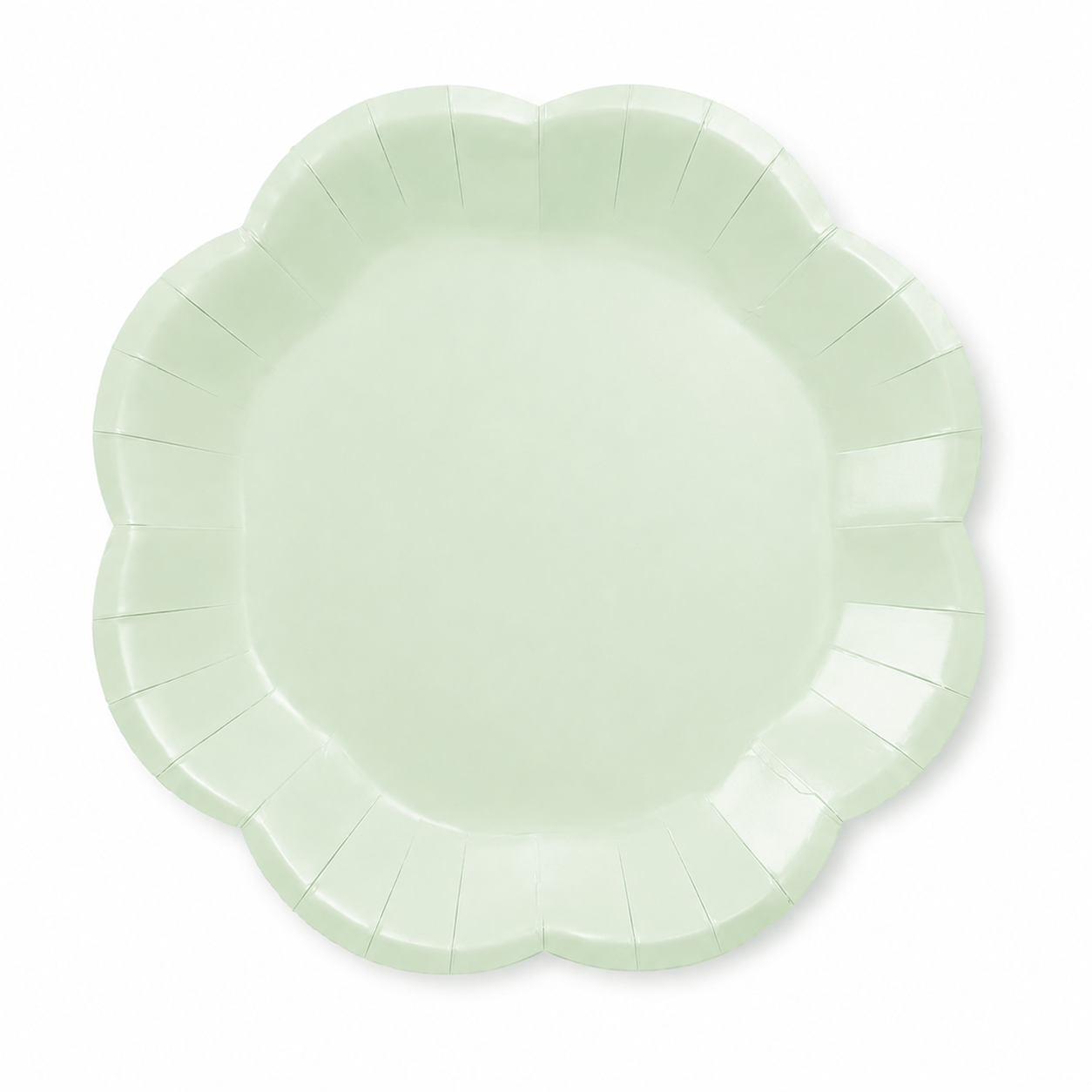 Plato Ondulado Verde
