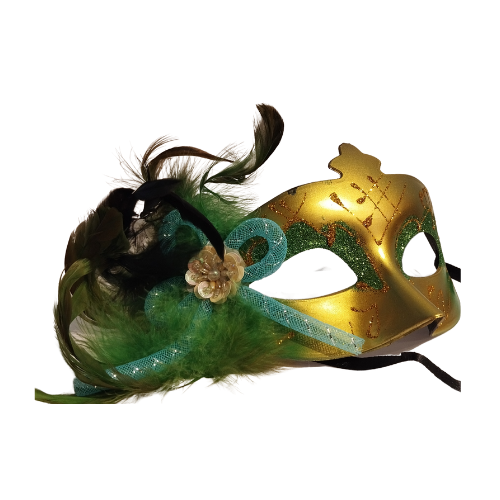 Antifaz Combinado con Verde