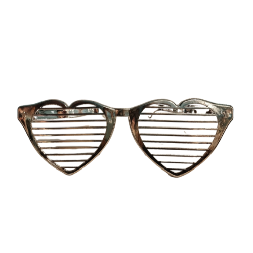 Lente Corazón Plata