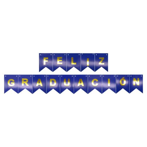 Banderín Feliz Graduación