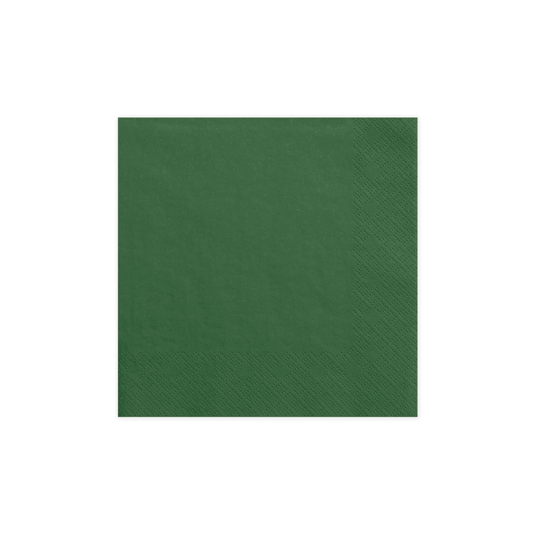 Servilletas Verdes Oscuro