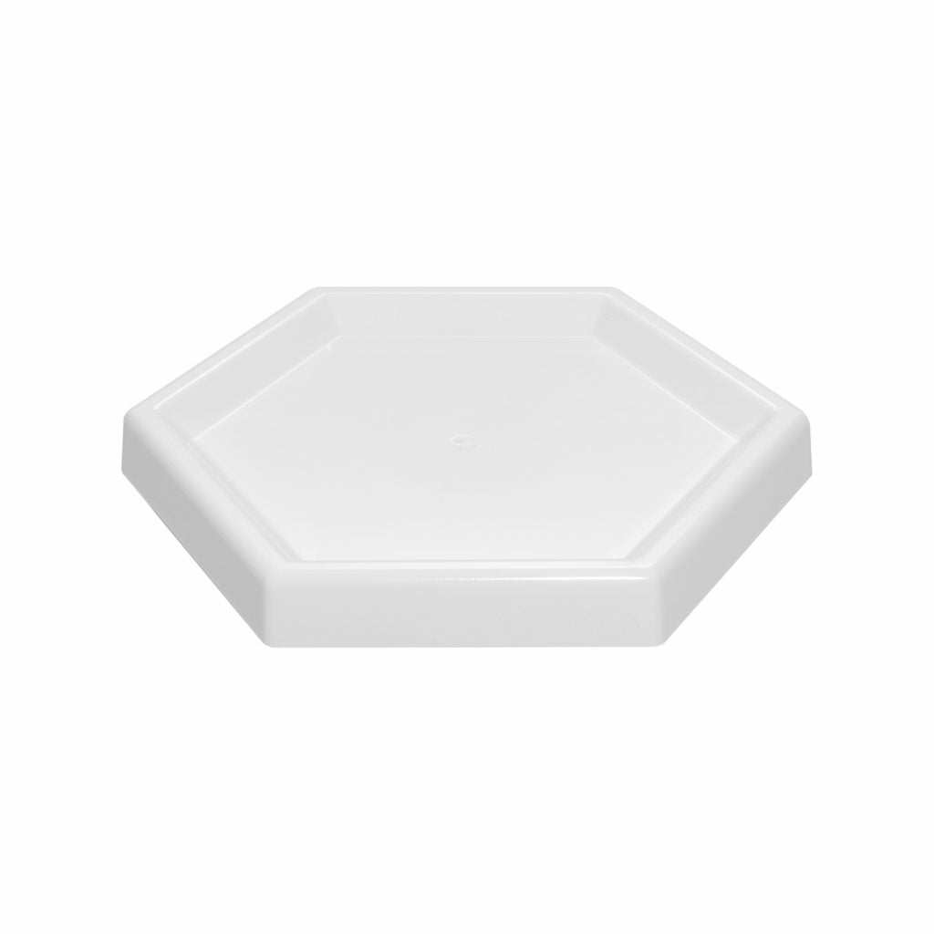 Bandeja Hexagonal Blanco