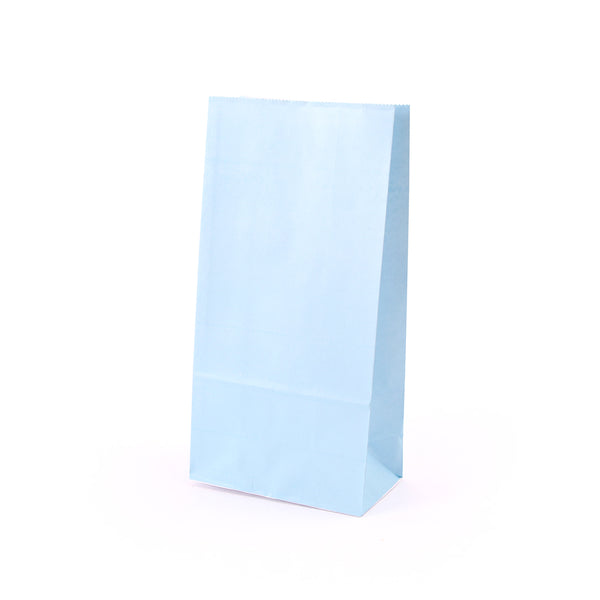 Bolsa de papel Celeste