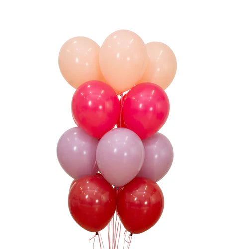 Globo Bouquet Rosa y Lila