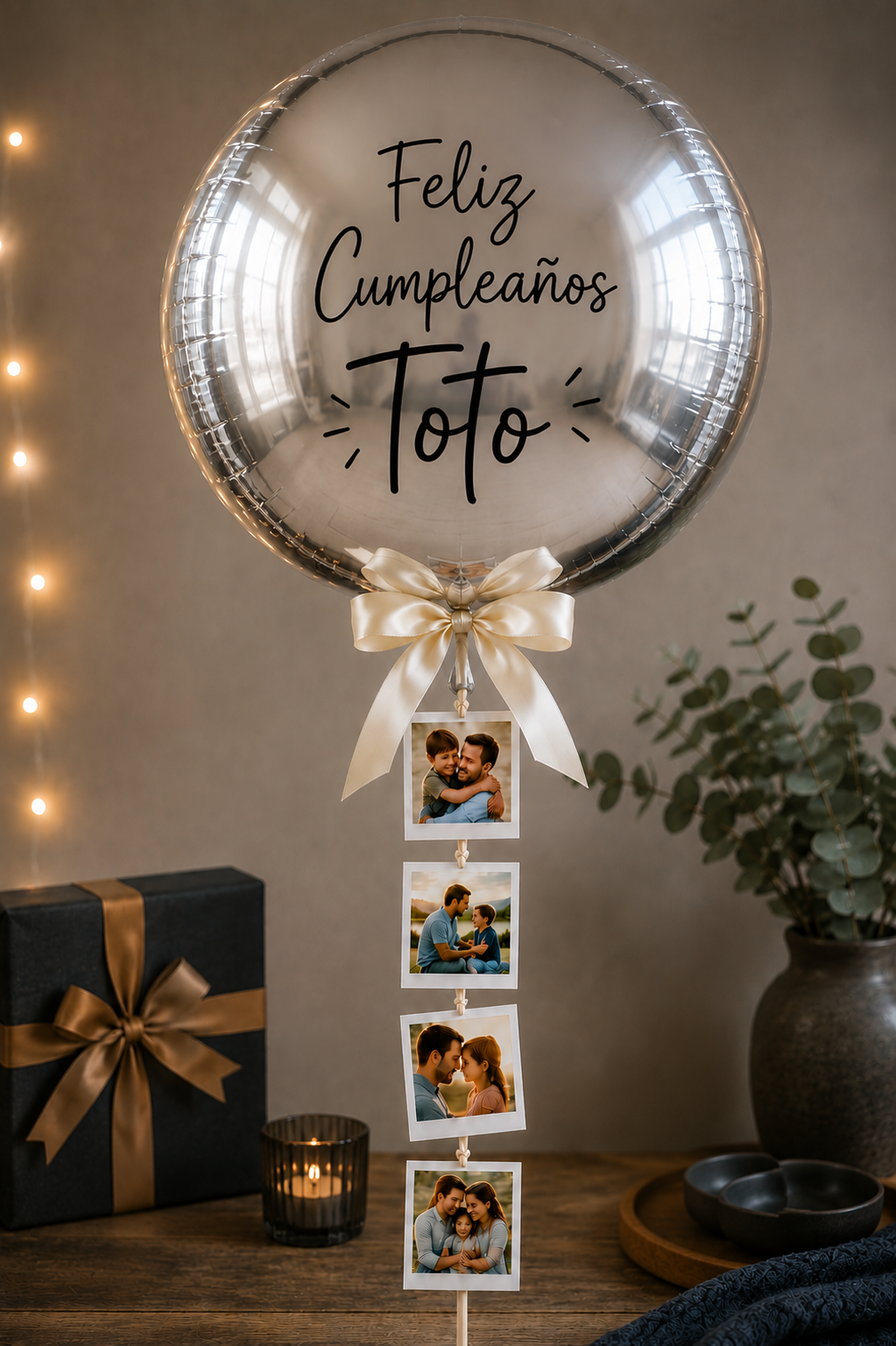 Burbuja Plata Personalizada con fotos