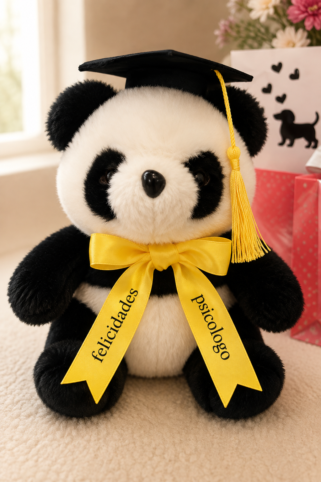 Peluche Panda Graduado Personalizado