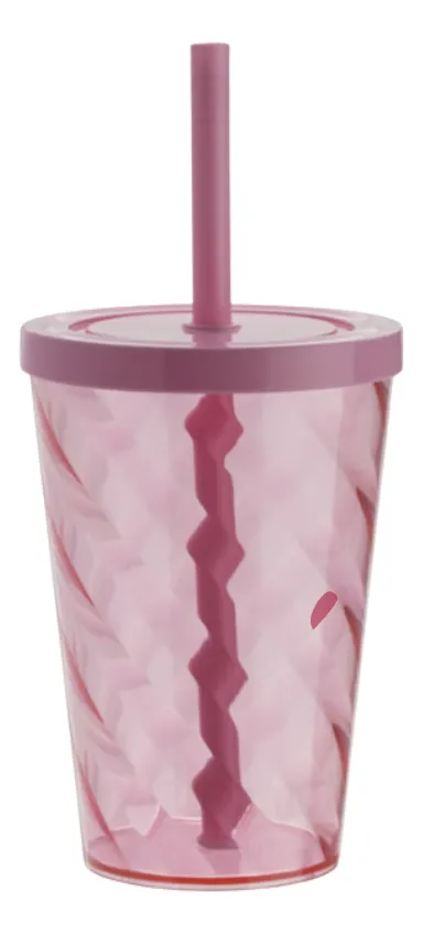 Vaso Twister Rosa