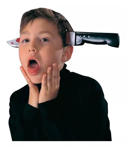 Vincha Cuchillo Halloween