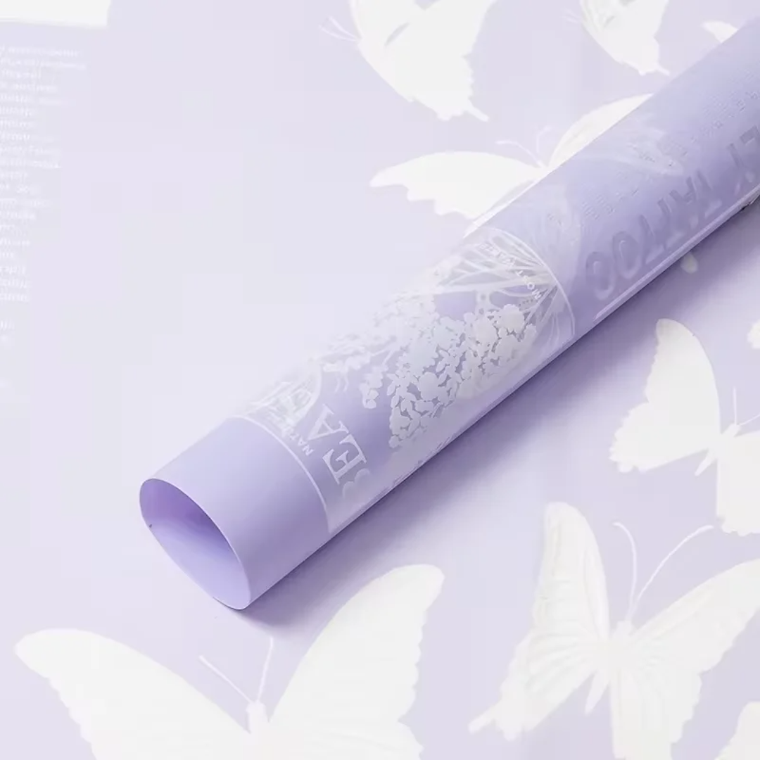 Papel Coreano Con Mariposas