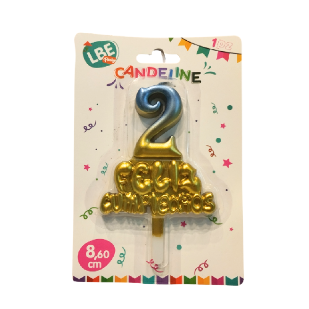 Vela Número 2 Degrade