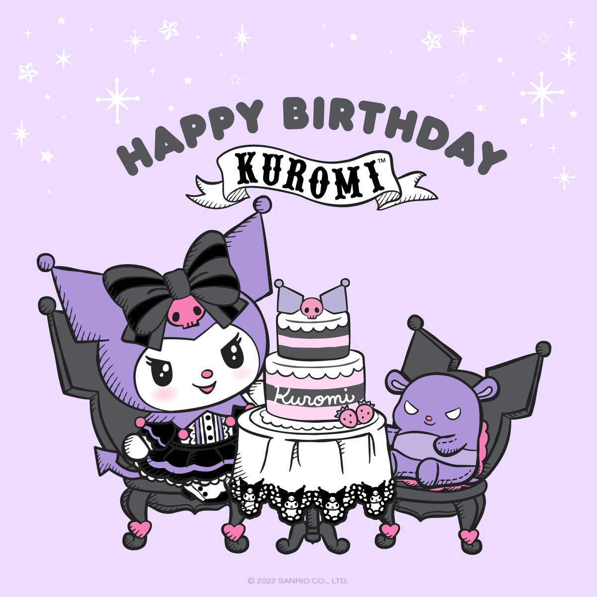 Lamina para Torta Kuromi