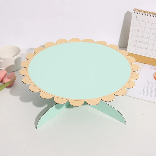 Base Para Torta en Cartón Verde