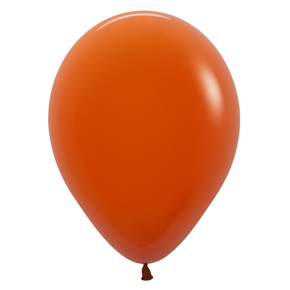 Globo Fashion Naranja Cobrizo R-9 x25