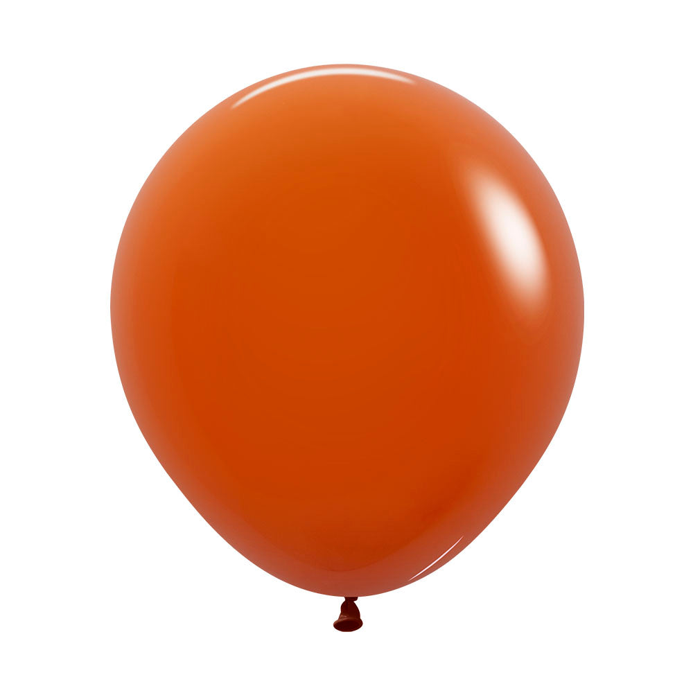 Globo Fashion Naranja Cobrizo R-18 x6