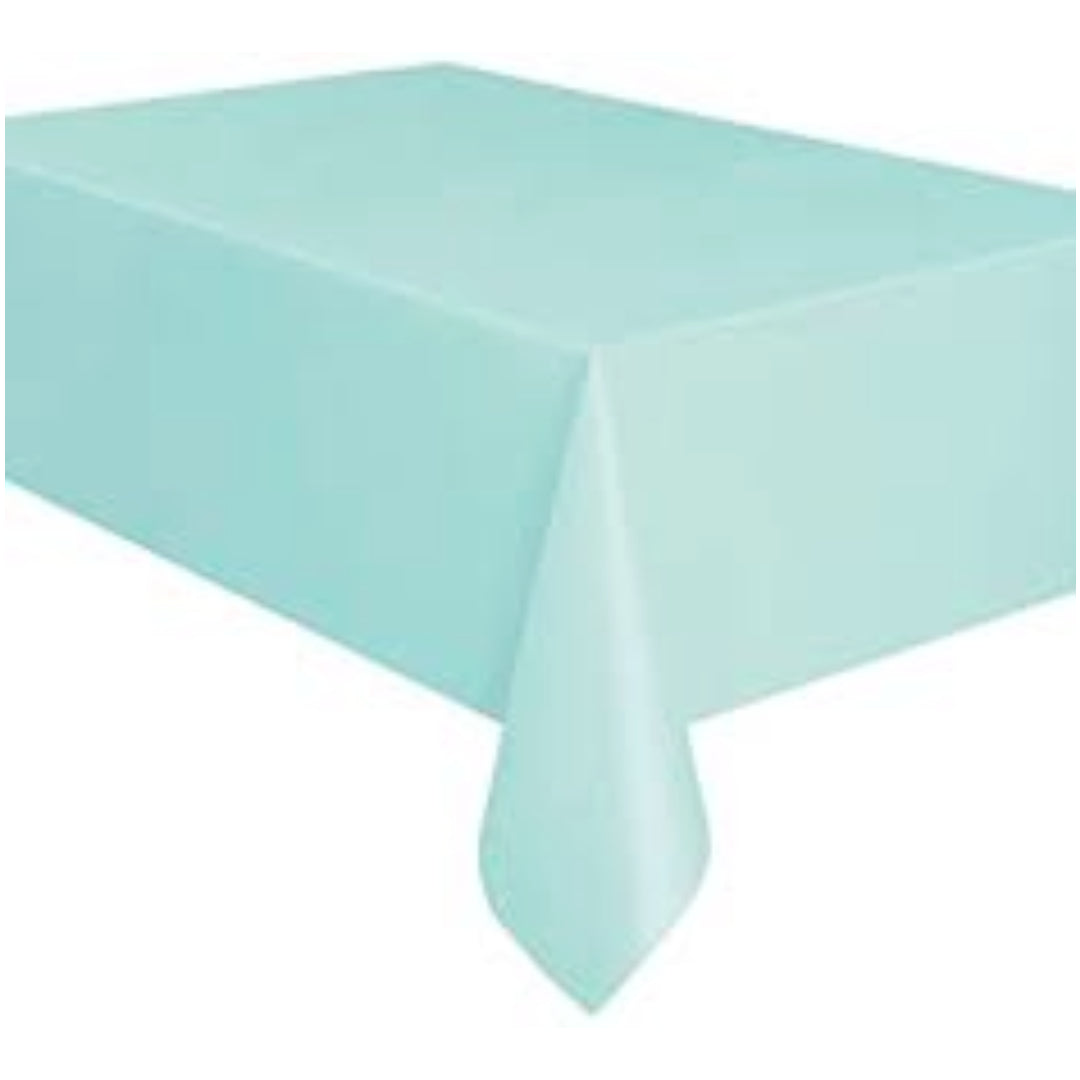Mantel Rectangular Verde Agua