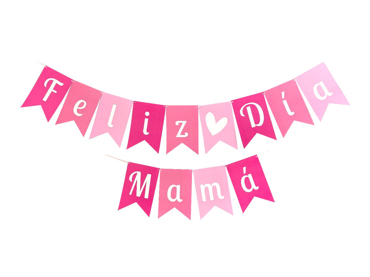 Banderin Feliz Día Mamá
