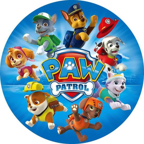 Lamina para Torta Paw Patrol