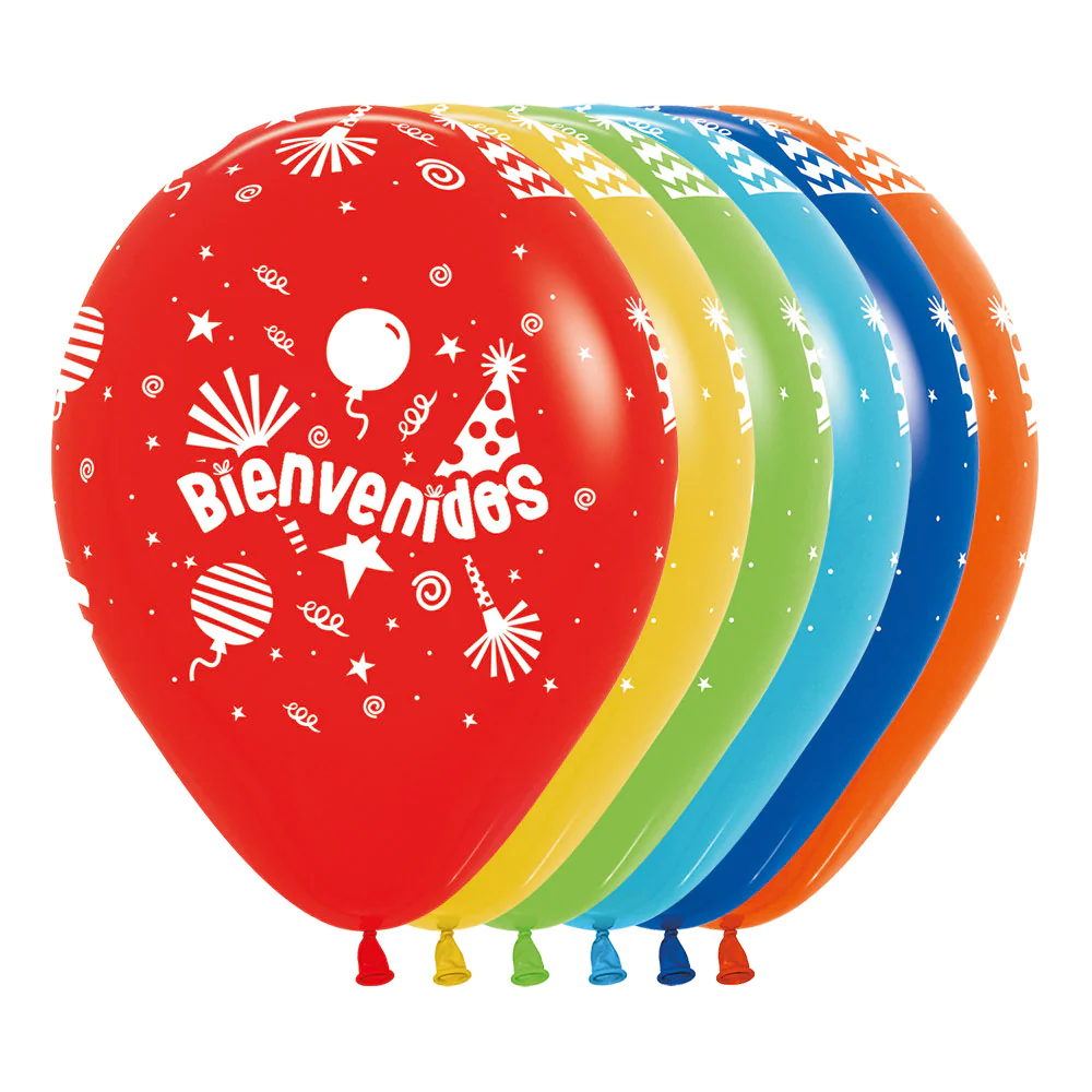 Globo Fashion Mix Bienvenidos R-12 x12