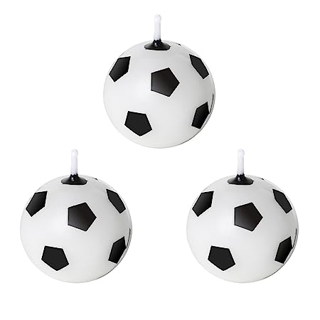 Velas Pelota de Fútbol x4
