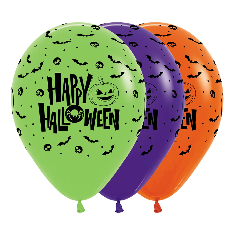 Globos Halloween R-12 x12