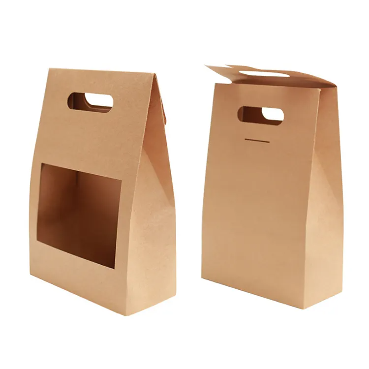 Cesta Kraft Impermeable Para Flores