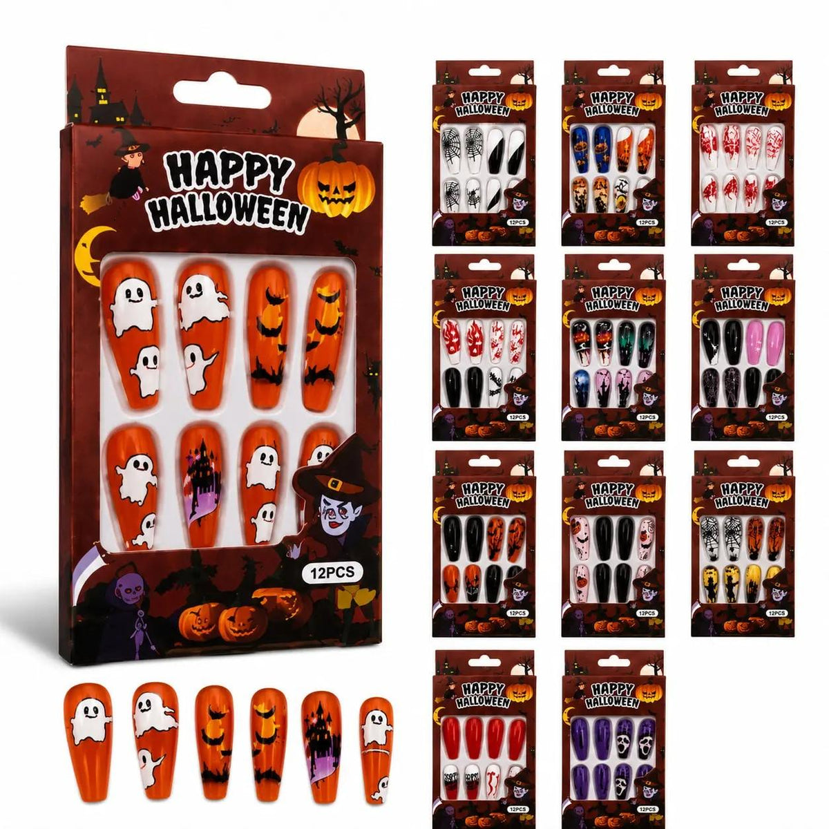 uñas Halloween