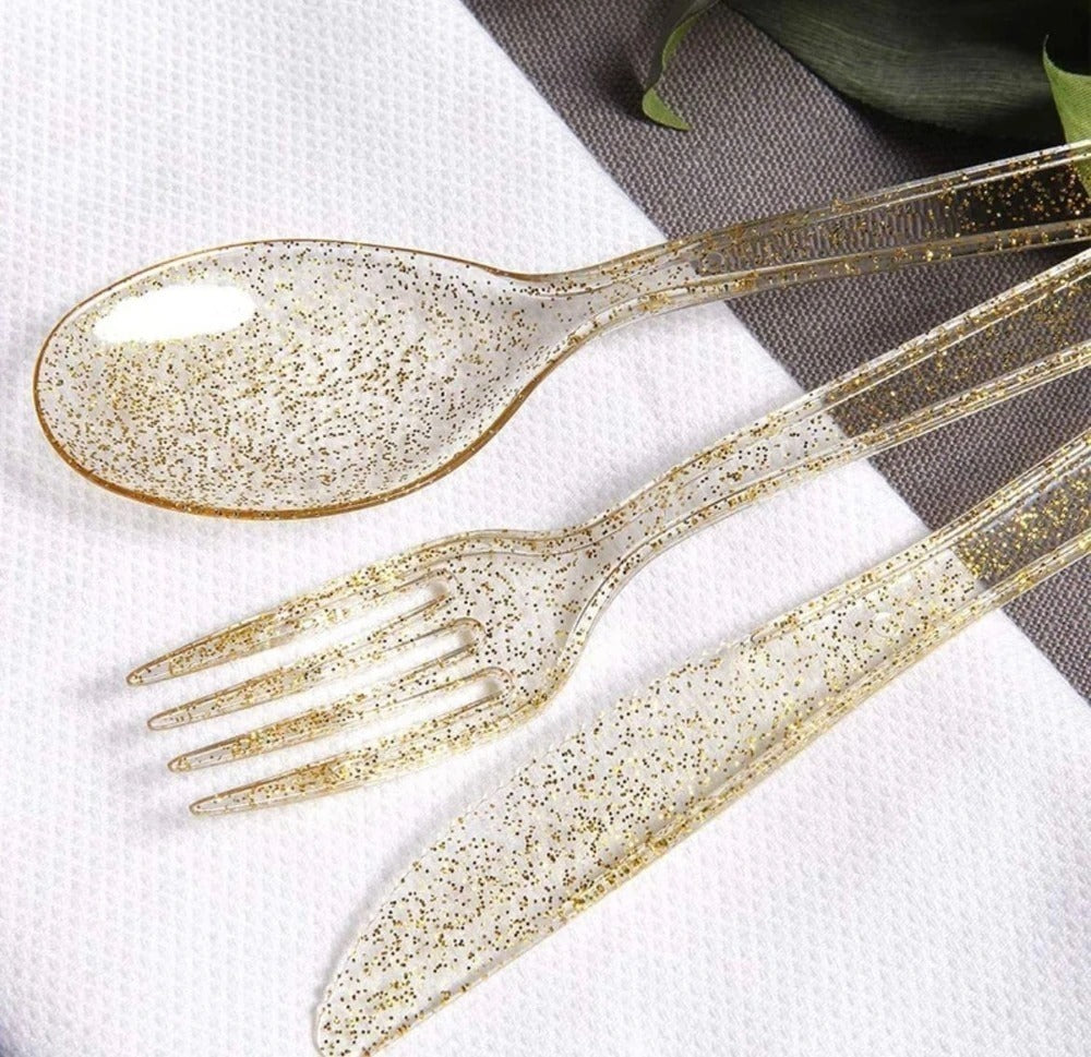 Cuchilo Postre Glitter