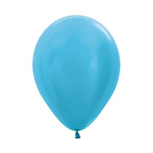 Globo Fashion Azul Caribe R-12 x50