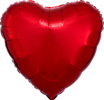 Globo Corazón Rojo