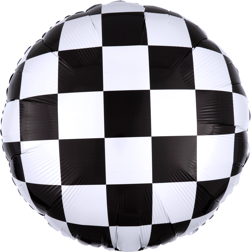 Globo Bandera de Carrera de Autos