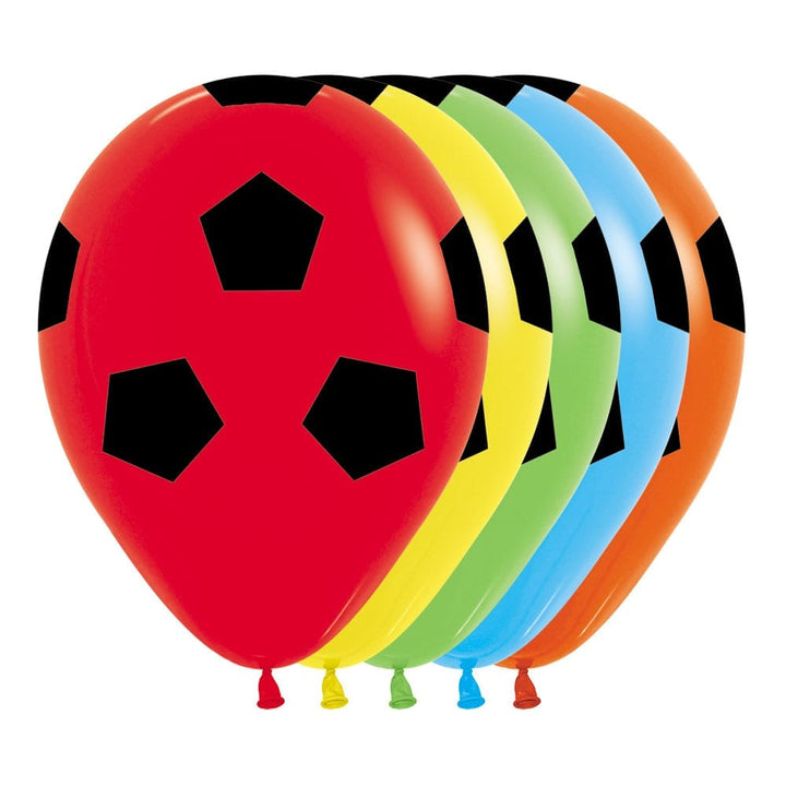 Globo Fashion Pelota de Fútbol Colores R-12 x12
