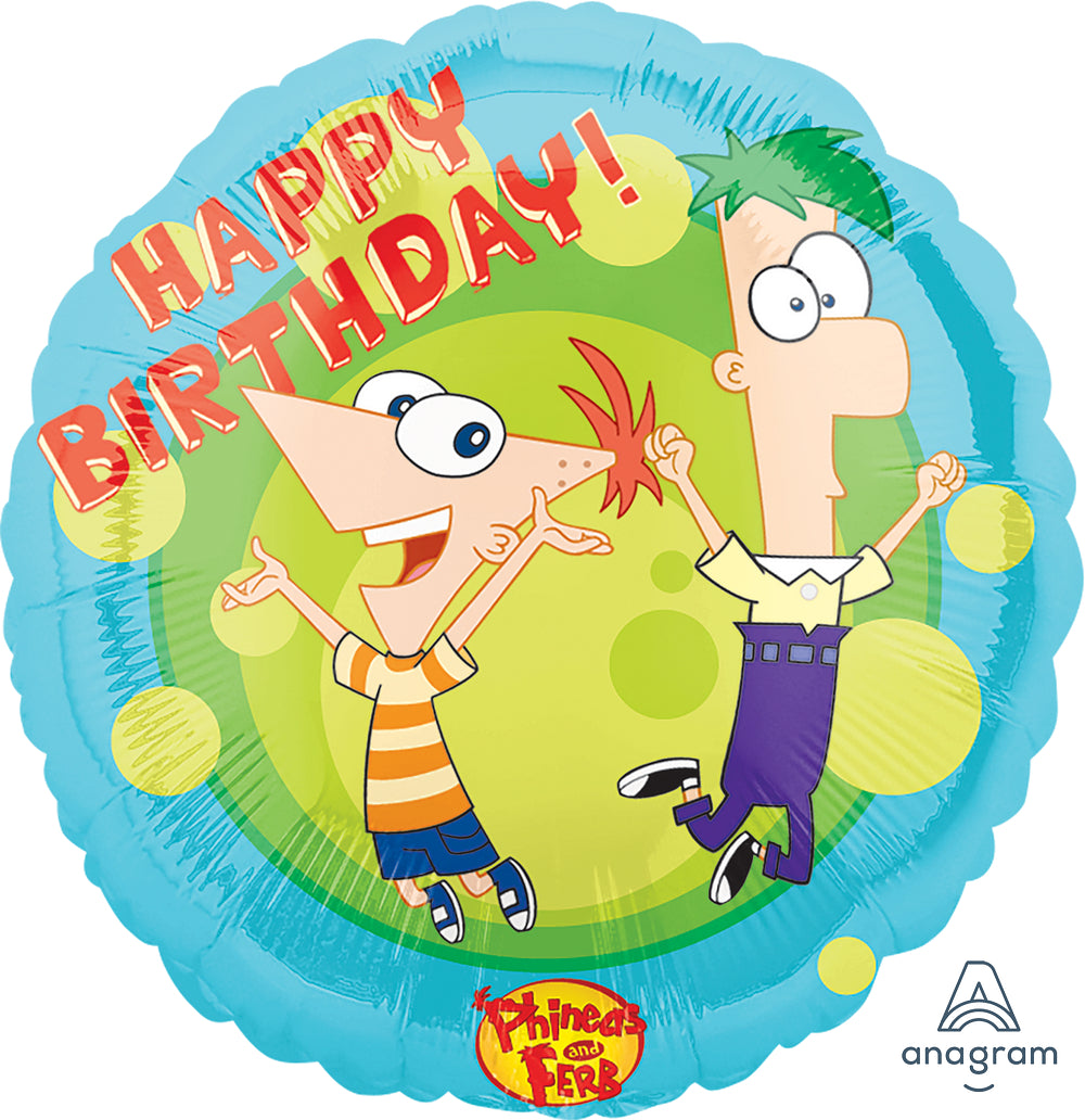 Globo Phineas y Ferb