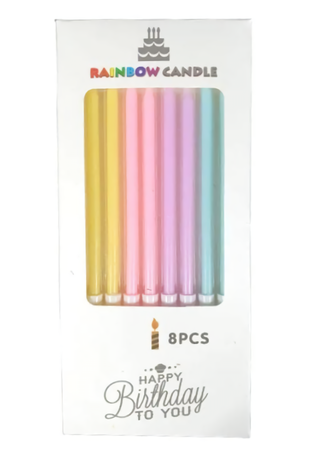 Velas Pasteles x8