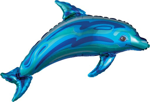 Globo Delfín Azul