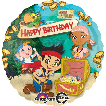 Globo Jake y los Piratas de Neverland