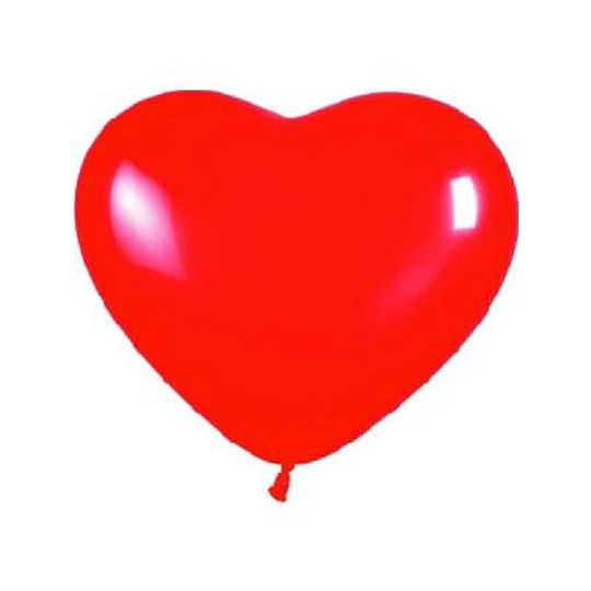 Globos de Latex en Forma de Corazón Con Helio