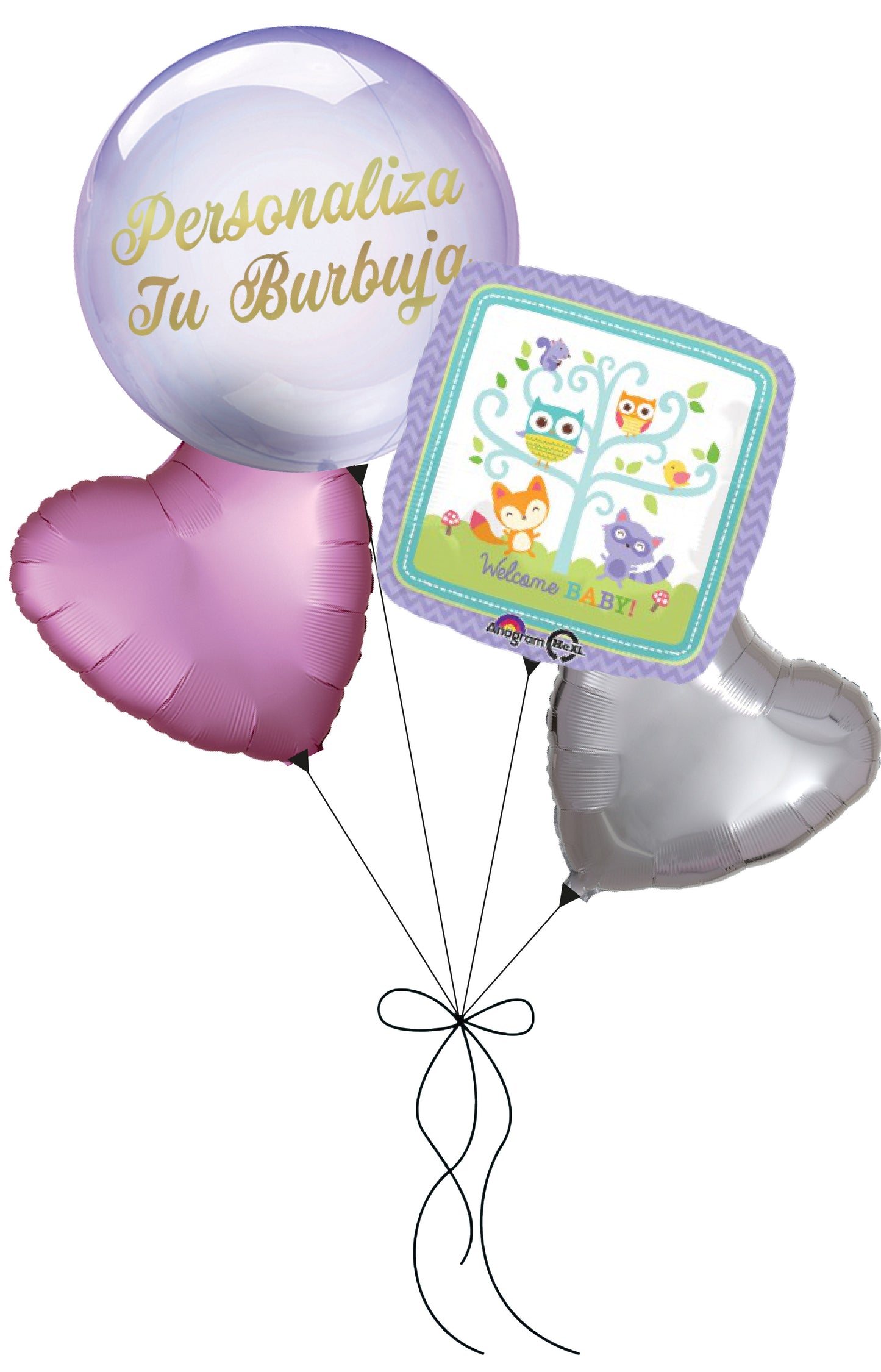 Globo Bouquet Baby Shower Personalizado