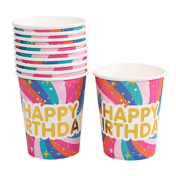 Vasos Happy Birthday