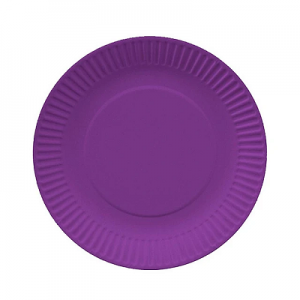 Platos Grandes Violetas