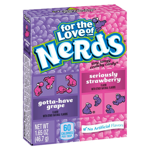 Nerds Uva y Frutilla x6 unidades