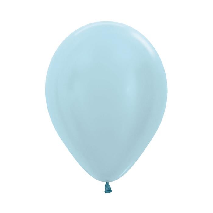 Mini Globo Satín Azul R-5 x50