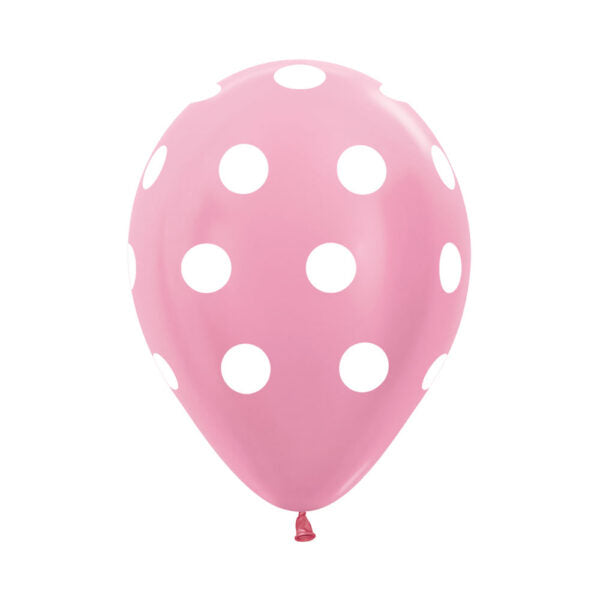 Globo Fashion Polka Dots Rosa R-12 x12
