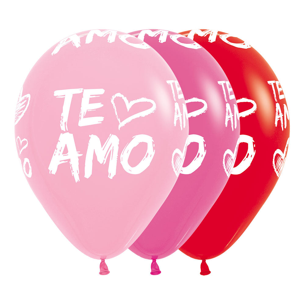 Globo Fashion Surtido Te Amo R-12 x12