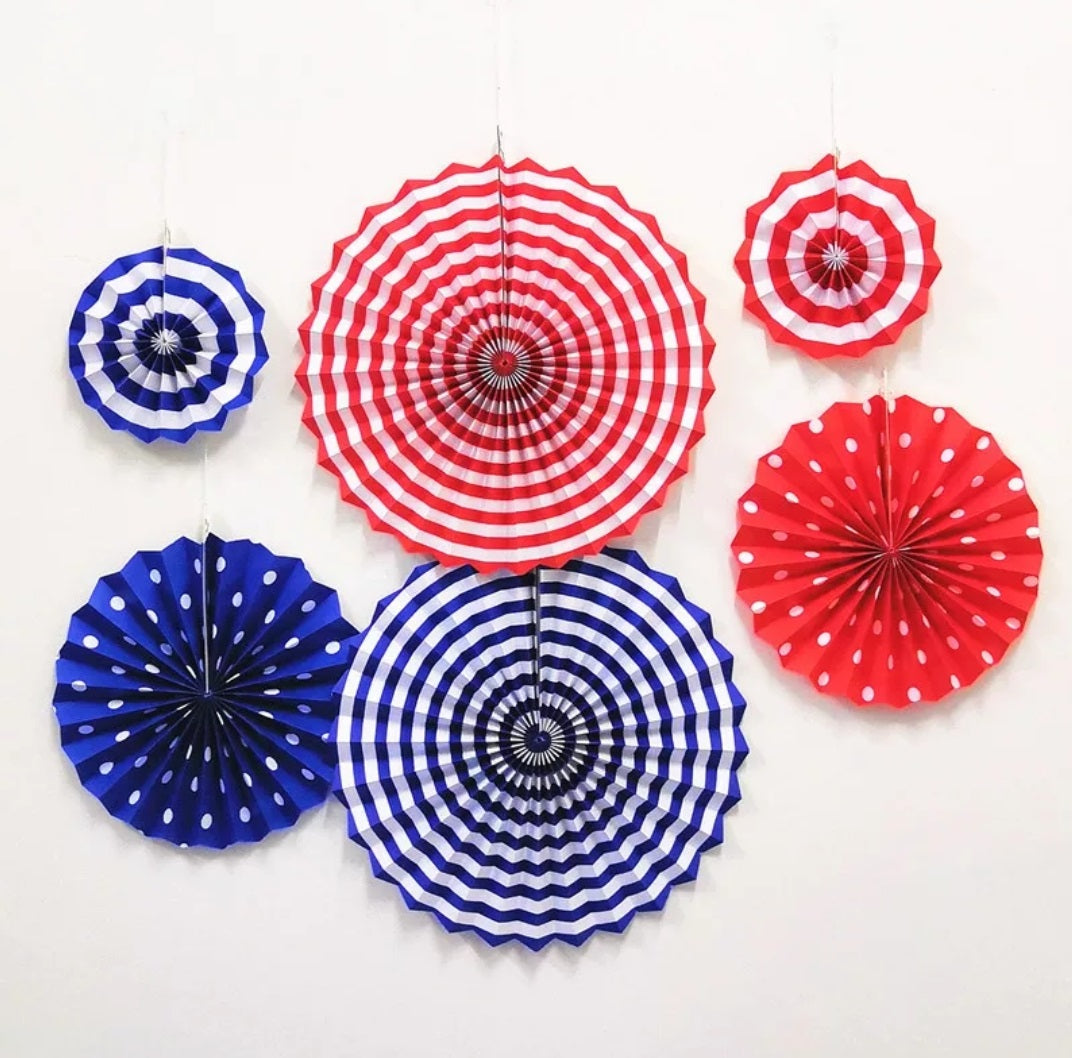 Set Abanico Tricolor